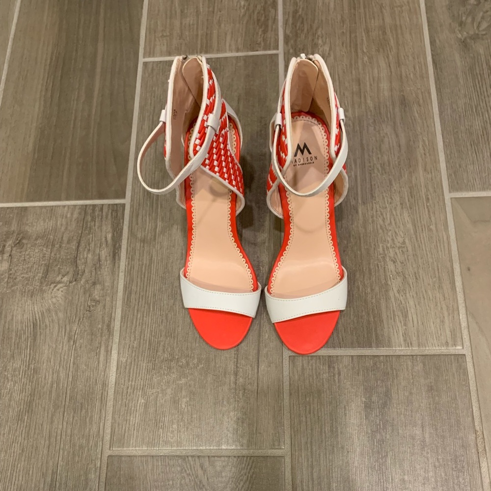 Madison Ankle Strap Heel by Shoe Dazzle 8